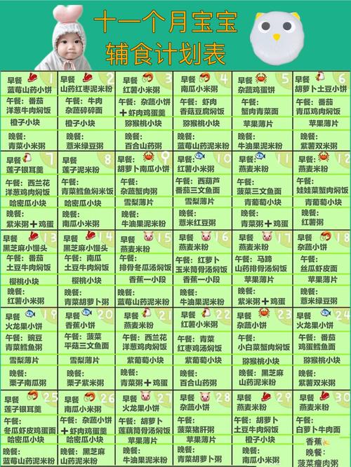 国内第三代助孕宝宝七个月吃多少辅食